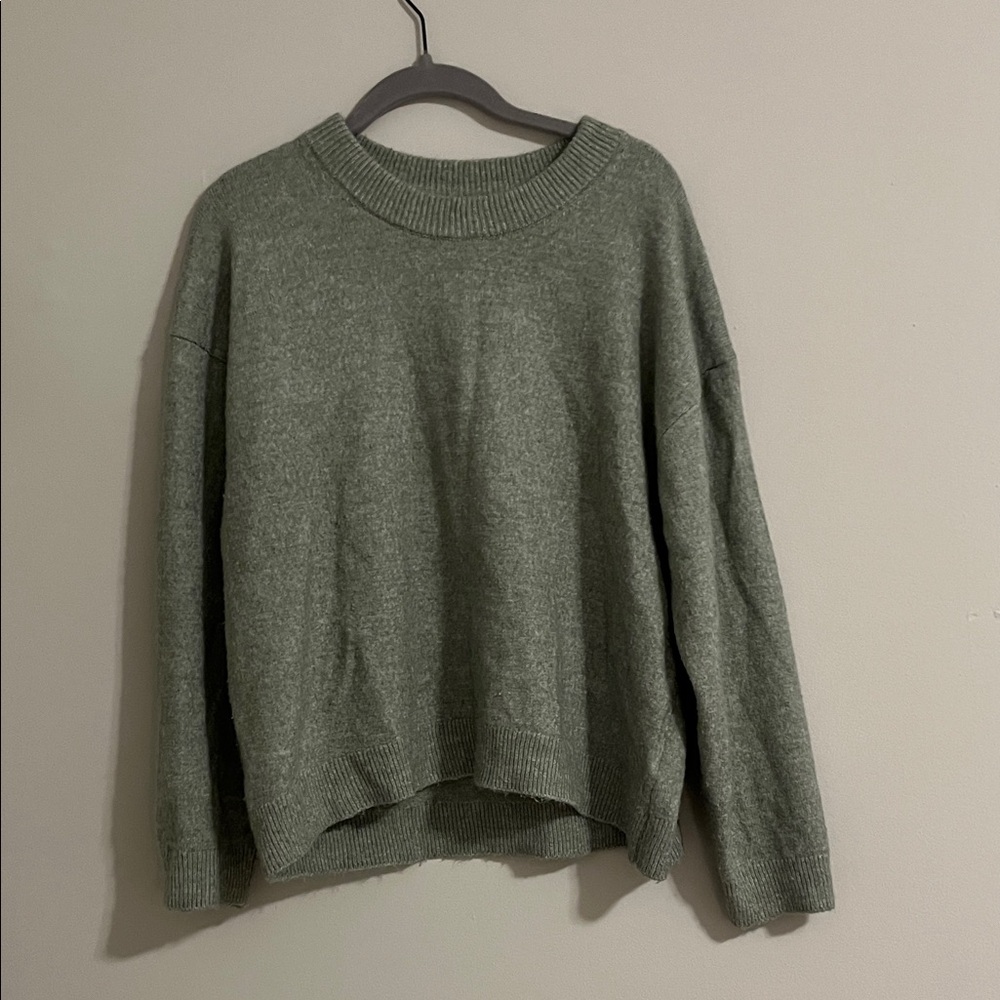 H&M Sage Knit Pullover